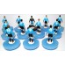 Subbuteo Andrew Table Soccer Uruguay 1930 on Classic Hasbro Bases